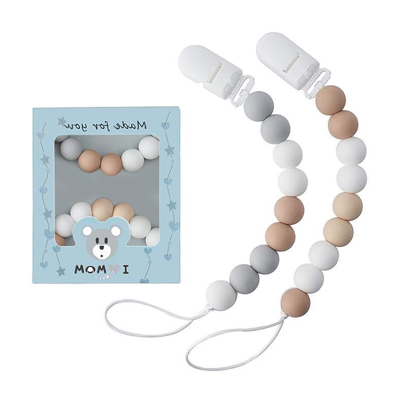 Cadena De Chupete De Silicona Para Bebés al por mayor Suministros Para Bebés